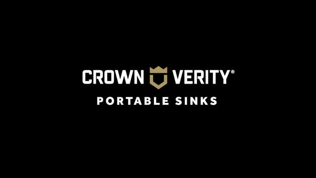 Crown Verity Outdoor Portable Hand Sink CV-MHW EXTERNAL_VIDEO 1