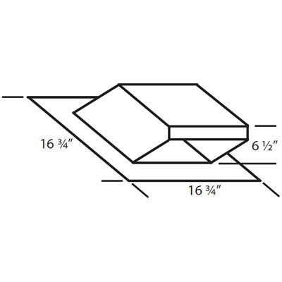 Vent-A-Hood Ventilation Accessories Caps/Louvers and Collars VP541 IMAGE 1