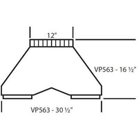 Vent-A-Hood Ventilation Accessories Transitions VP563 IMAGE 2