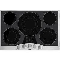 Viking 30-inch Built-in Electric Cooktop with QuickCook™ Surface Elements RVEC330-5BSB IMAGE 1