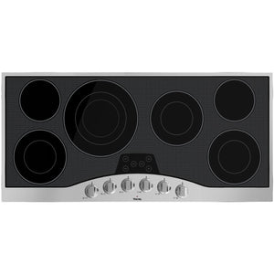 Viking 45-inch Built-in Electric Cooktop with QuickCook™ Surface Elements RVEC345-6BSB IMAGE 1