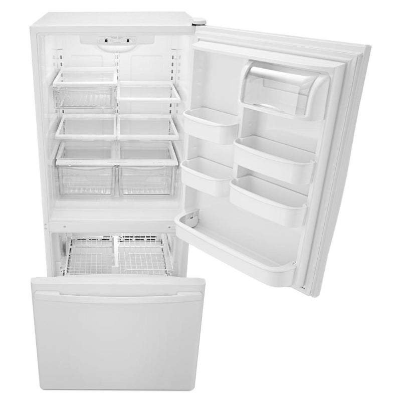 Amana 30-inch, 18.6 cu. ft. Bottom Freezer Refrigerator ABB1924BRW IMAGE 5