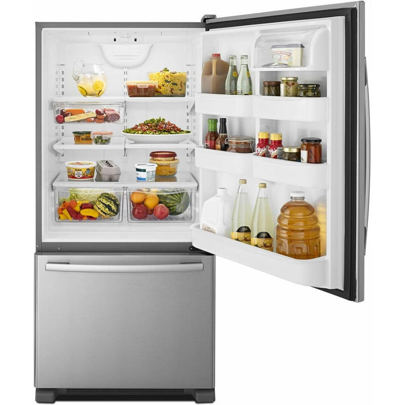 Amana 33-inch, 22 cu. ft. Bottom Freezer Refrigerator ABB2224BRM IMAGE 3