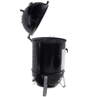 Weber Smokey Mountain Cooker Charcoal Smoker 711001 IMAGE 3