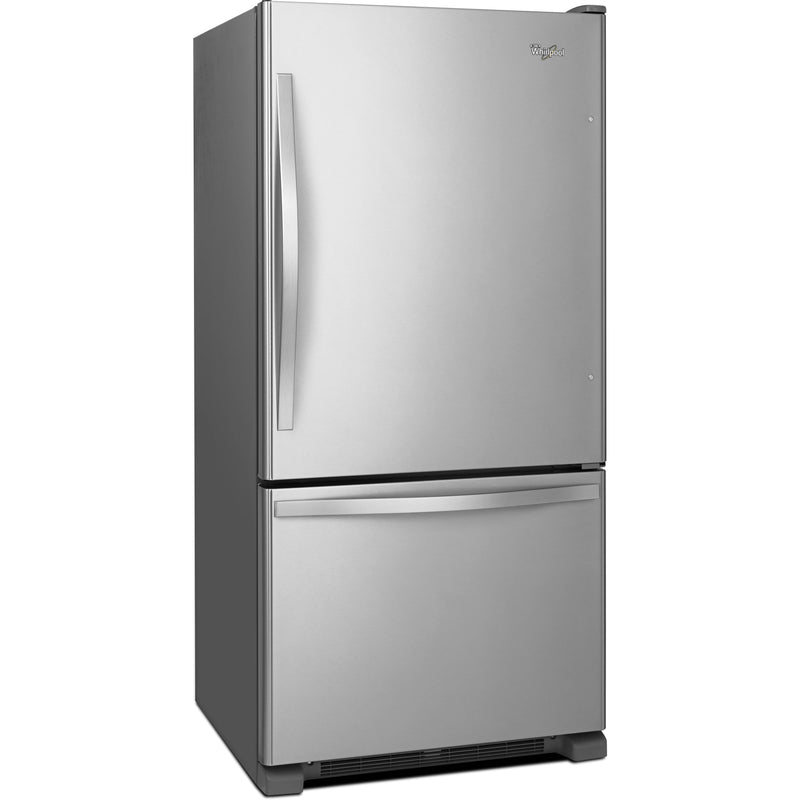 Whirlpool 33-inch, 22 cu. ft. Bottom Freezer Refrigerator with Icemaker WRB322DMBM IMAGE 9