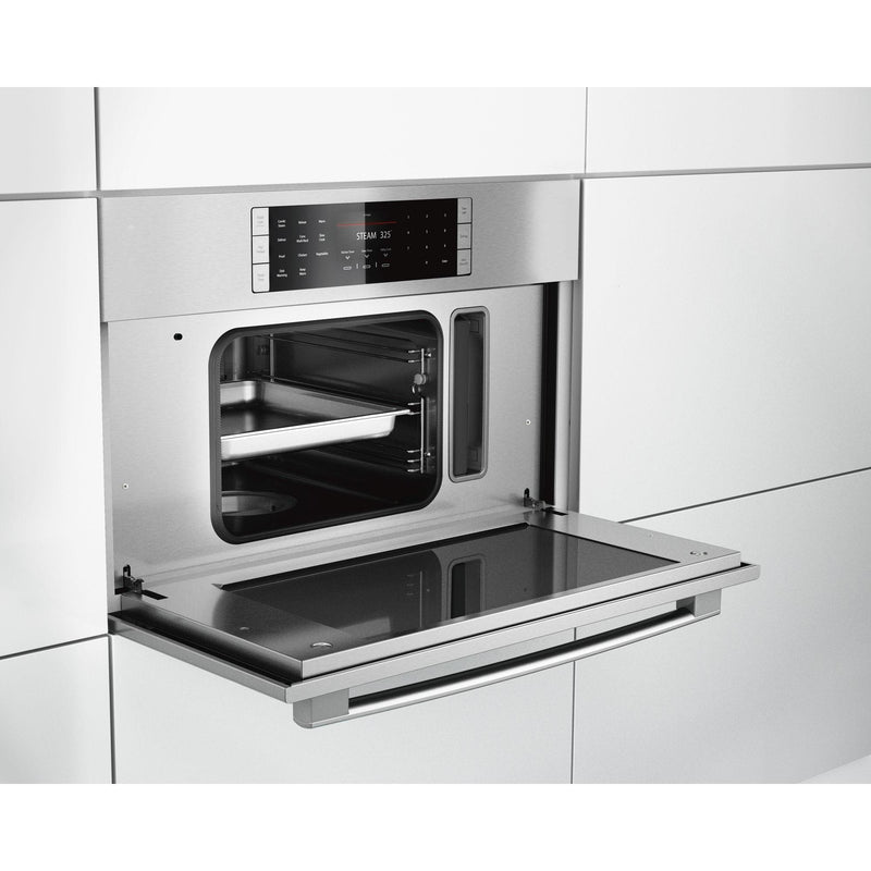 Bosch 30-inch, 1.4 cu. ft. Built-in Single Wall Oven with Convection HSLP451UC IMAGE 3