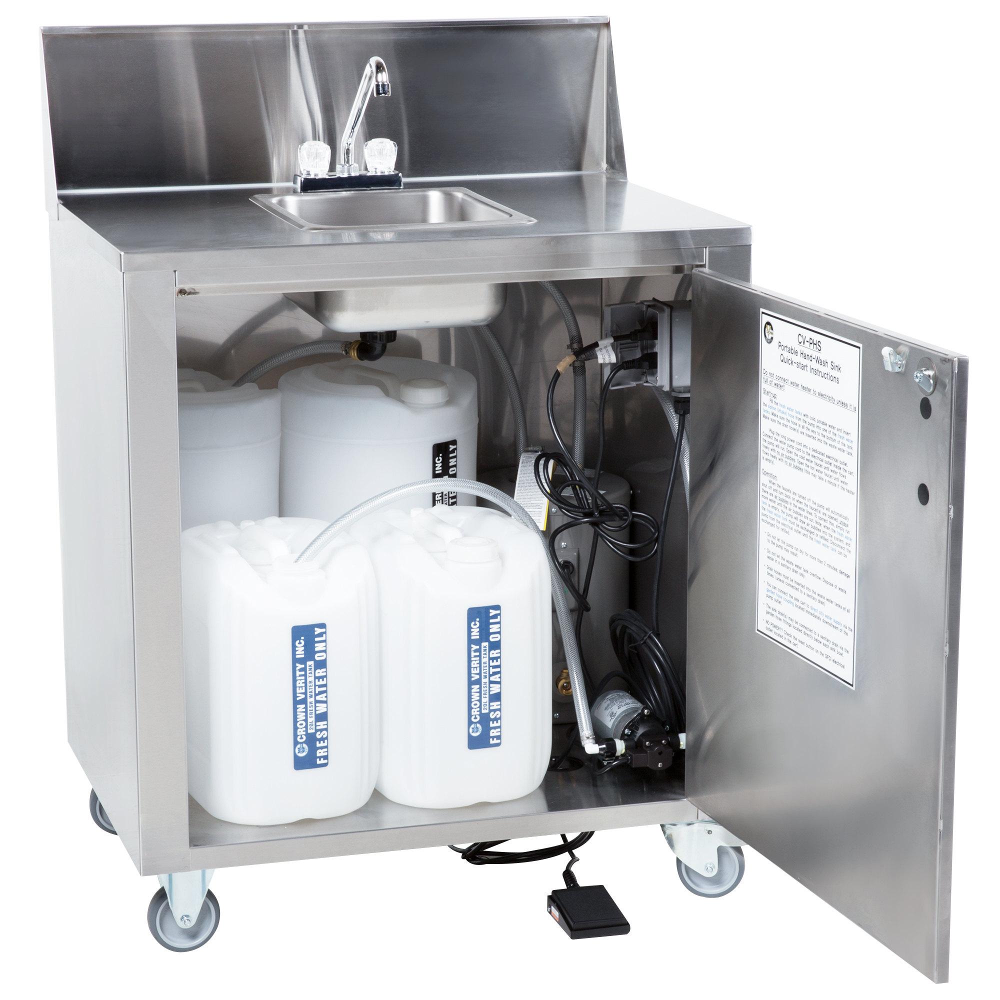 Crown Verity Outdoor Sinks Electric CV-PHS-1 IMAGE 6