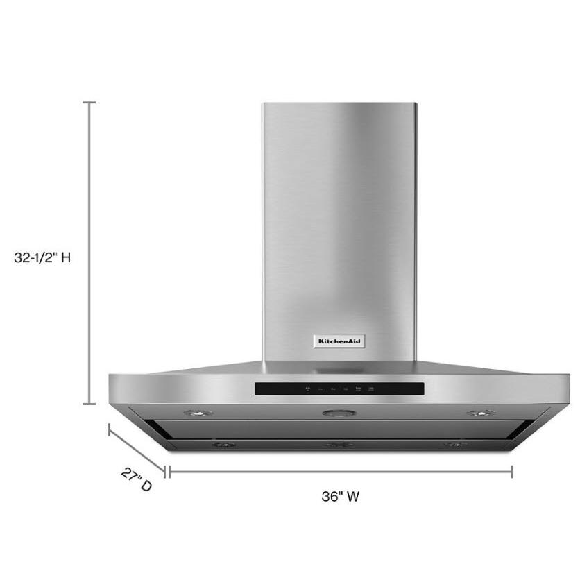 KitchenAid 36-inch Ceiling Mount Range Hood KVIB606DSS IMAGE 6