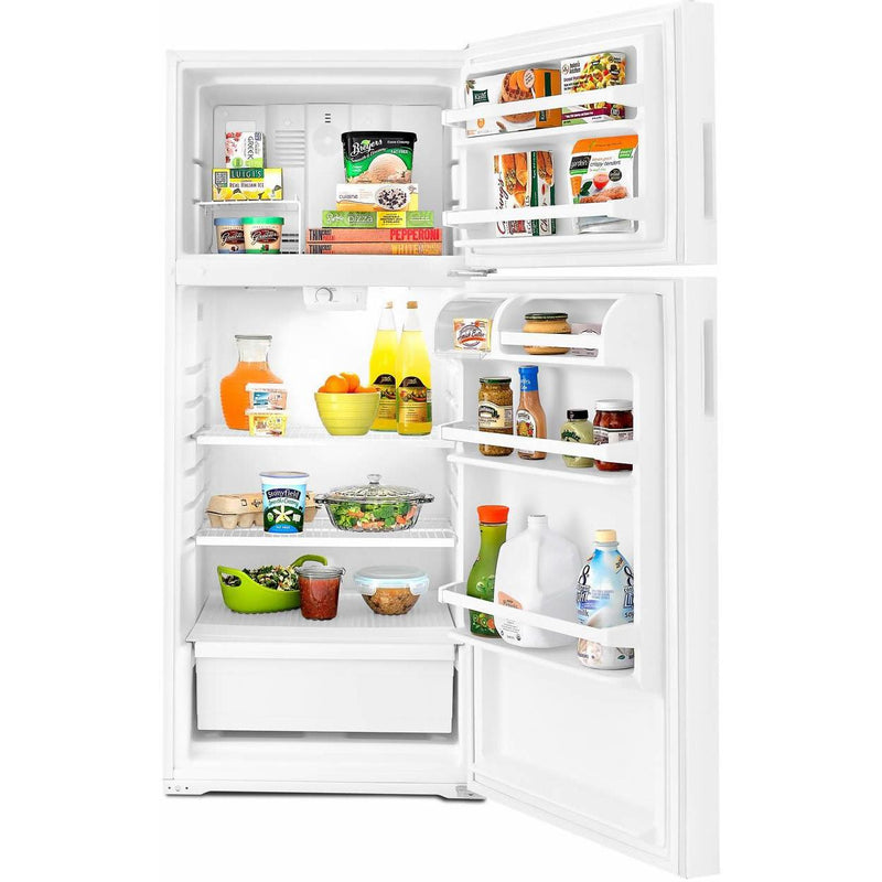Amana 28-inch, 14.3 cu. ft. Top Freezer Refrigerator ART104TFDW IMAGE 3