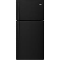 Whirlpool 30-inch, 19.14 cu.ft. Freestanding Top Freezer Refrigerator with Flexi-Slide™ Bin WRT519SZDB IMAGE 1