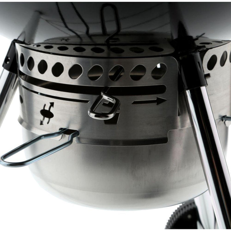 Weber Original Kettle Premium Series Charcoal Grill 14401001 IMAGE 6