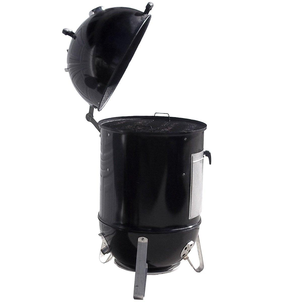 Weber Smokey Mountain Cooker Charcoal Smoker 731001 IMAGE 3