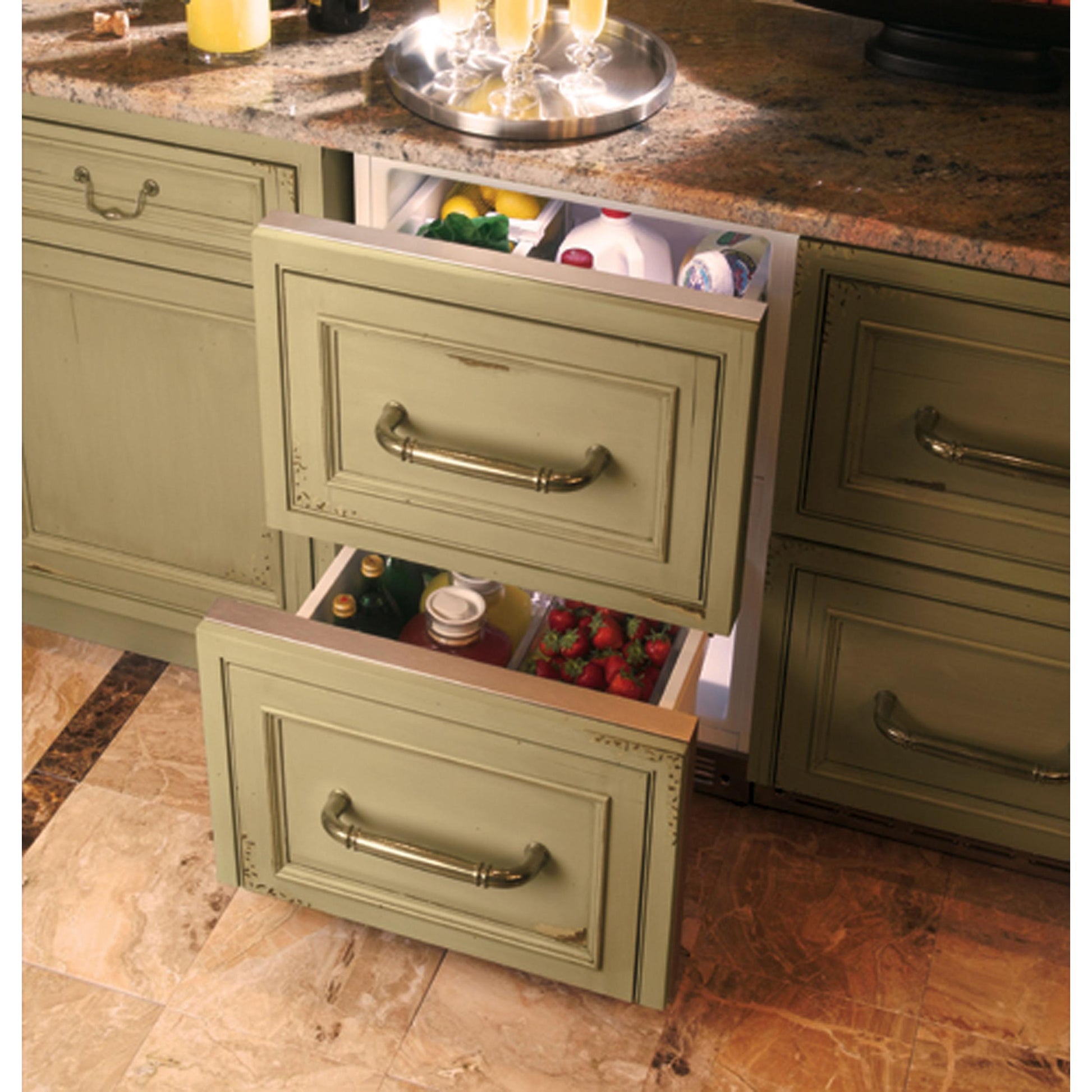 Monogram Refrigerators Drawers ZIDI240HII IMAGE 2
