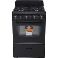 Avanti 24-inch Freestanding Gas Range GR2415CB IMAGE 1