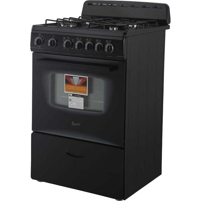 Avanti 24-inch Freestanding Gas Range GR2415CB IMAGE 2