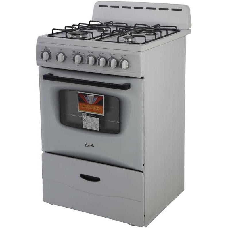 Avanti 24-inch Freestanding Gas Range GR2414CW IMAGE 2