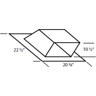 Vent-A-Hood Ventilation Accessories Caps/Louvers and Collars VP552-HP IMAGE 1