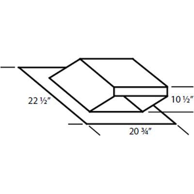 Vent-A-Hood Ventilation Accessories Caps/Louvers and Collars VP552 IMAGE 1