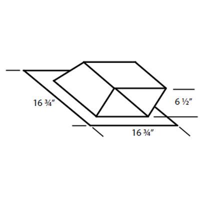 Vent-A-Hood Ventilation Accessories Caps/Louvers and Collars VP541-HP IMAGE 1