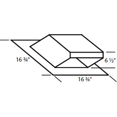 Vent-A-Hood Ventilation Accessories Caps/Louvers and Collars VP539 IMAGE 1