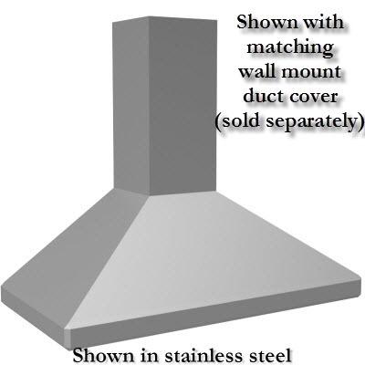 Vent-A-Hood Ventilation Range Hoods SLDH14-136WH IMAGE 1