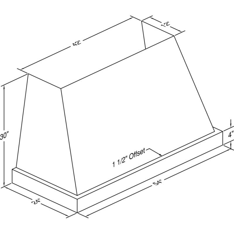 Vent-A-Hood Ventilation Range Hoods JPH454/C2SS IMAGE 2