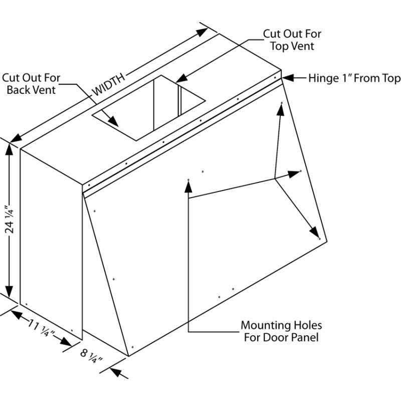 Vent-A-Hood Ventilation Range Hoods TLH-130GS IMAGE 2