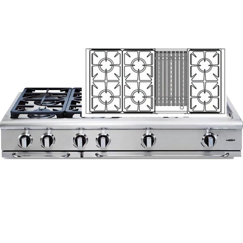 Capital Cooktops Gas GRT486G-L IMAGE 1