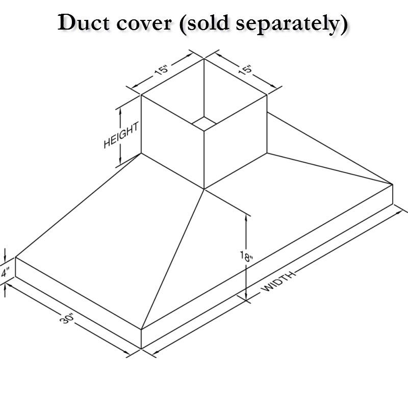 Vent-A-Hood Ventilation Range Hoods EPITH18-466SS IMAGE 2