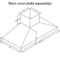 Vent-A-Hood Ventilation Range Hoods EPITH18-466SS IMAGE 2