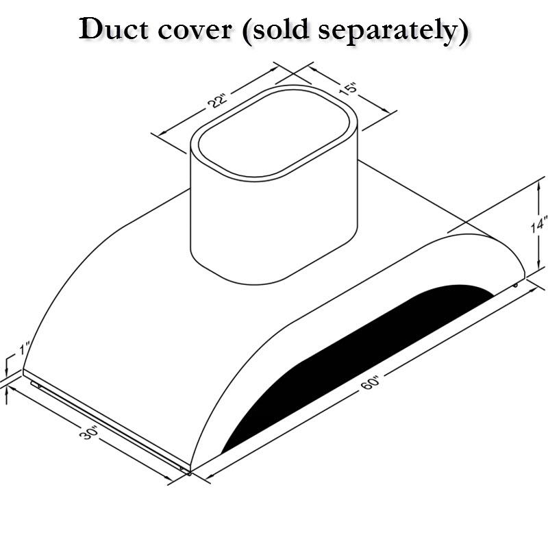 Vent-A-Hood Ventilation Range Hoods IZTH-460SS IMAGE 2