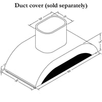 Vent-A-Hood Ventilation Range Hoods IZTH-460SS IMAGE 2