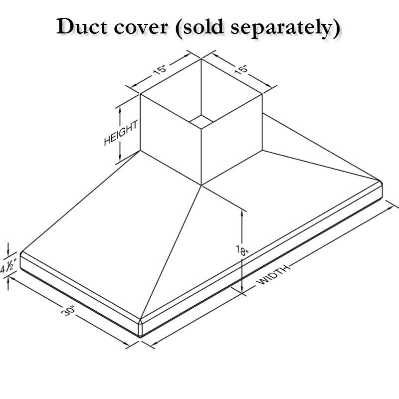 Vent-A-Hood Ventilation Range Hoods SEPITH18-466SS IMAGE 2