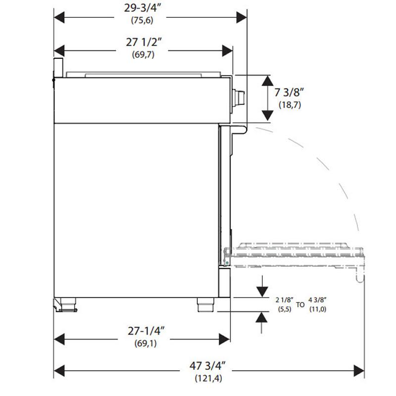 Fulgor Milano Ranges Electric F6PIR304S1 IMAGE 2