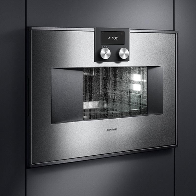 Gaggenau 24-inch, 1.3 cu.ft. Built-in Combi-Microwave Oven with Right Hinge BM 450 710 IMAGE 3