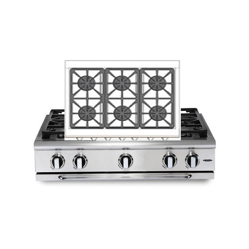 Capital Cooktops Gas GRT366-N IMAGE 2