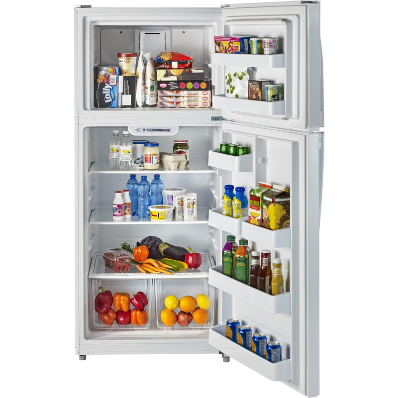 Moffat 30-inch, 18 cu. ft. Top Freezer Refrigerator MTE18GTKWW IMAGE 4