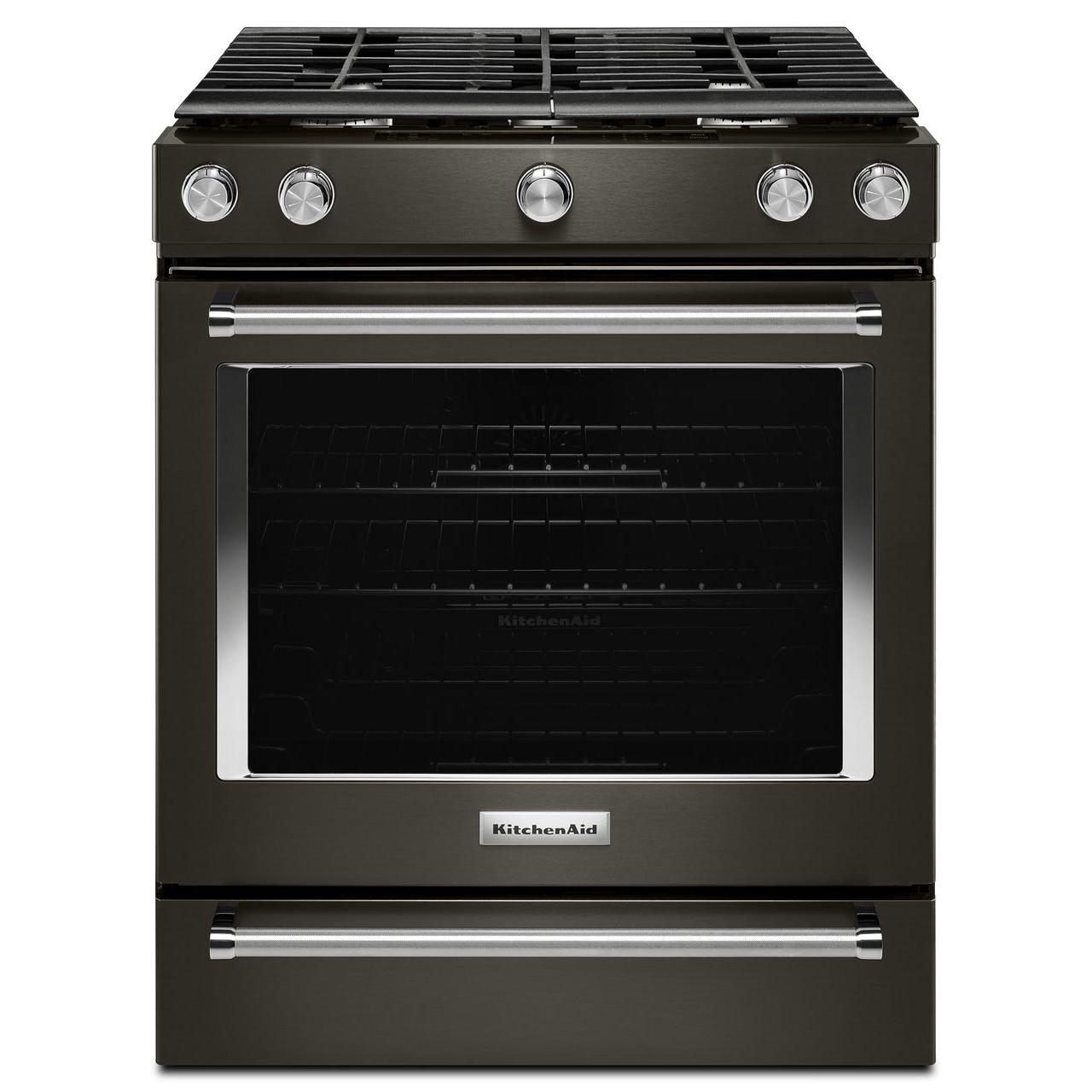 KitchenAid Ranges Gas KSGG700EBS IMAGE 1