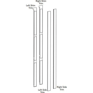 Viking Refrigeration Accessories Trim Kit STKRVRFSS IMAGE 1