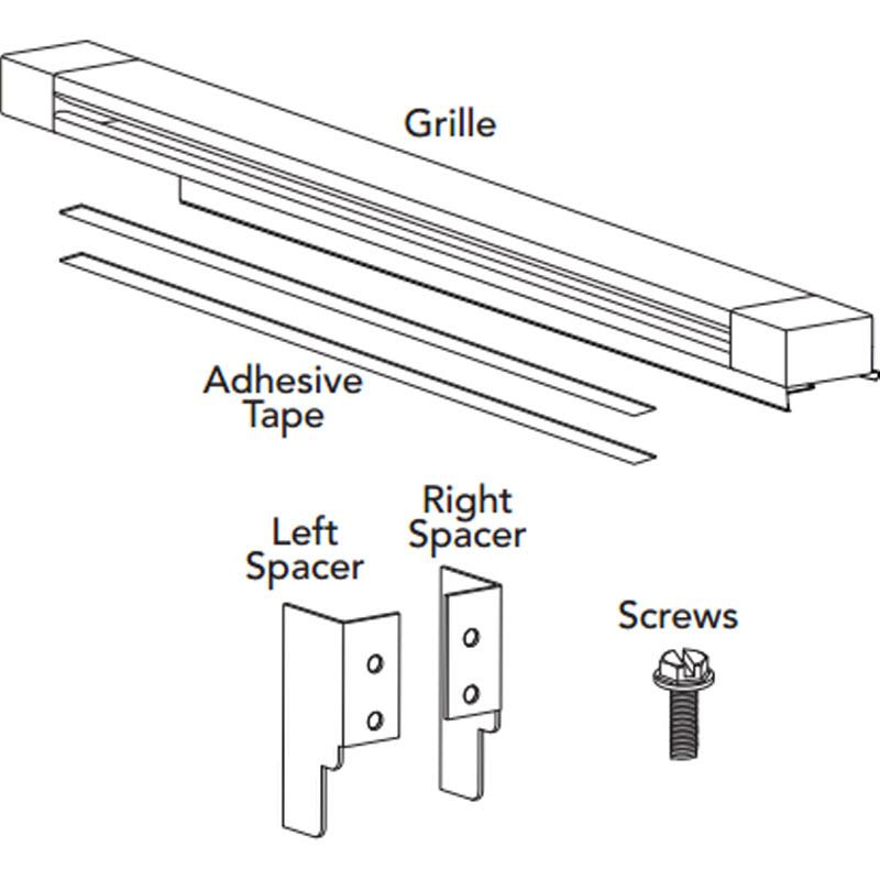 Viking Refrigeration Accessories Trim Kit STKRVRFSS IMAGE 3