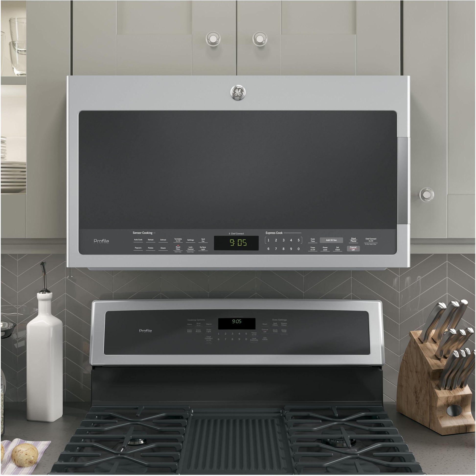 GE Profile Microwave Ovens Over-the-Range PVM2188SJC IMAGE 5