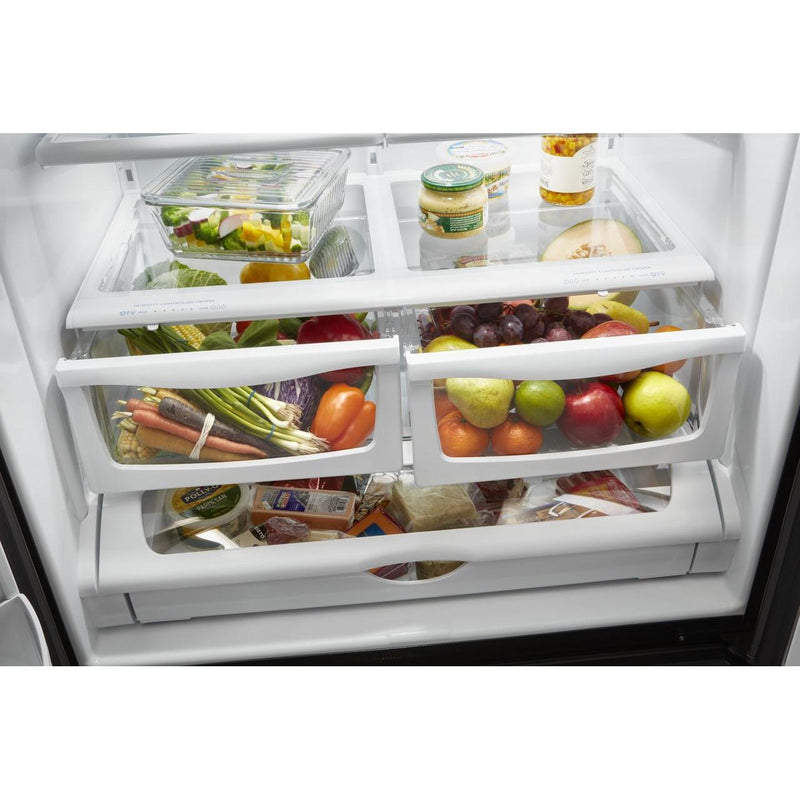 Whirlpool 36-inch, 24.7 cu. ft. French 3-Door Refrigerator with Ice and Water Dispensing System WRF555SDFZ IMAGE 7