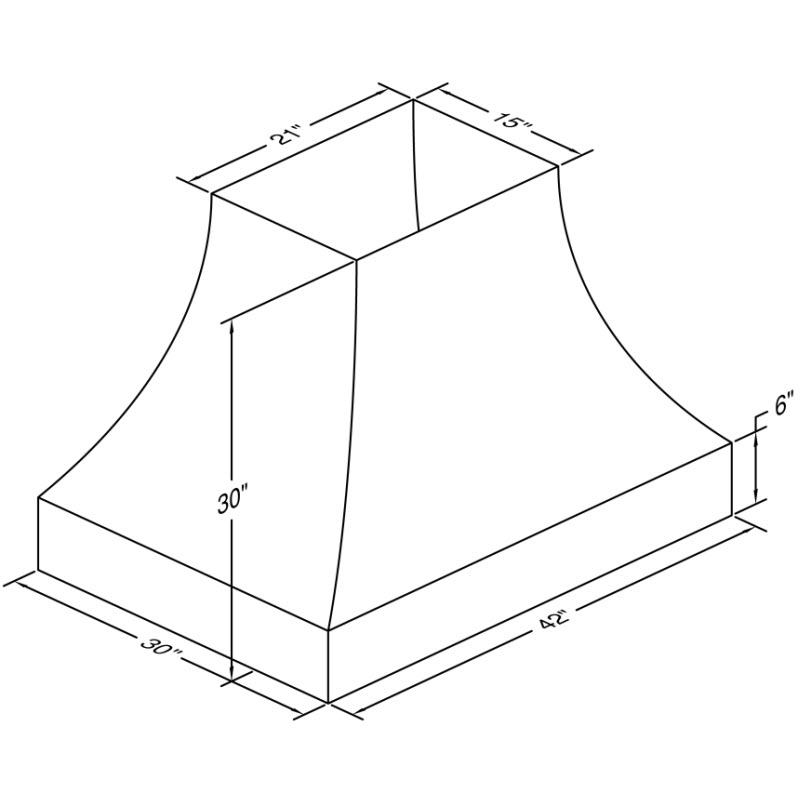 Vent-A-Hood Ventilation Range Hoods JDIH242/C3SS IMAGE 2