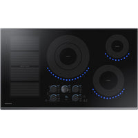 Samsung 36-inch Built-in Induction Cooktop with Virtual Flame Technology™ NZ36K7880UG/AA IMAGE 1