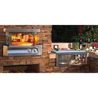 Alfresco Natural Gas AXE Built-in Outdoor Pizza Oven AXE-PZA-BI-NG IMAGE 5