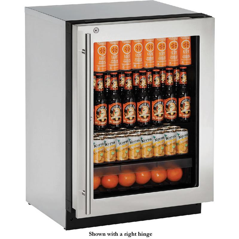U-Line Refrigerators Compact U-2224RGLS-15B IMAGE 1