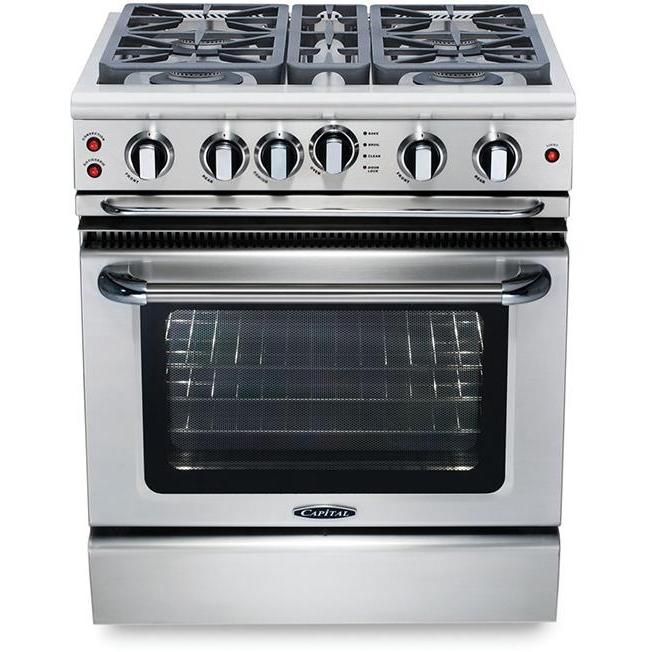 Capital 30-inch Freestanding Gas Range with Convection Technology GSCR304-L IMAGE 1