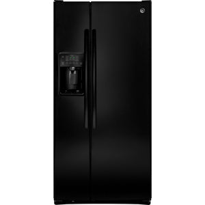 GE 33-inch, 23.2 cu. ft. Side-by-Side Refrigerator with Ice and Water GSS23GGKBB IMAGE 1