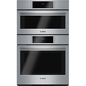 Bosch 30-inch, 6 cu. ft. Built-in Double Wall Oven with Convection HSLP751UC IMAGE 1