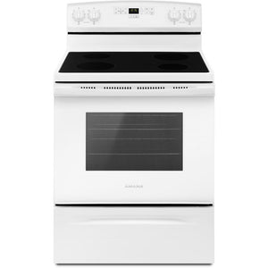 Amana 30-inch Freestanding Electric Range YAER6303MFW IMAGE 1